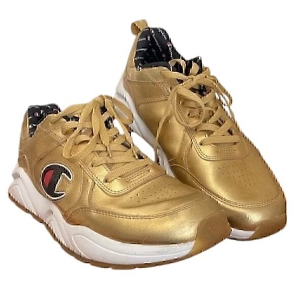 Man's gold champion sneakers - Picture 5 of 8
